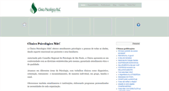 Desktop Screenshot of clinicapsicologicamec.com.br